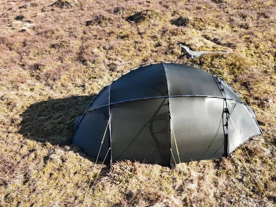 Nortent Vern 3 – telt i bruk